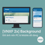 Thread '[VNXF 2x] Background - Đổi ảnh nền PC, mobile cho forum'