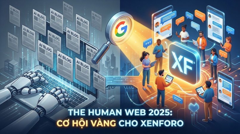 The Human Web Tại sao Google đang trải thảm đỏ đón Diễn đàn thay vì Blog AI.jpg