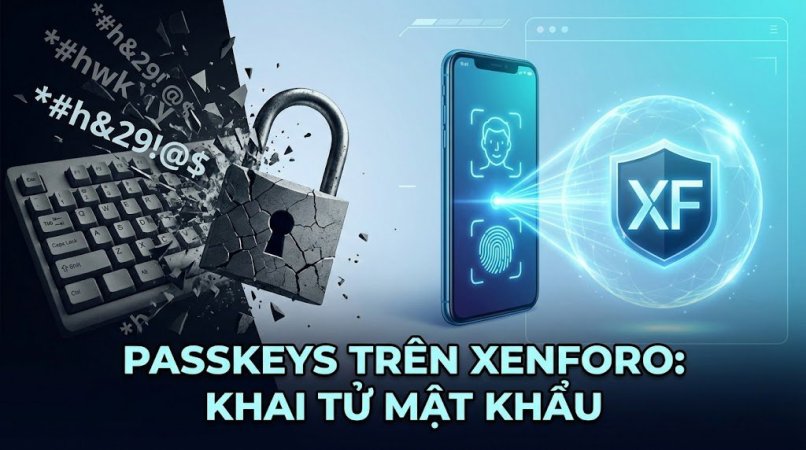Passkeys trên XenForo Khai tử mật khẩu & Kỷ nguyên đăng nhập không chạm.jpg