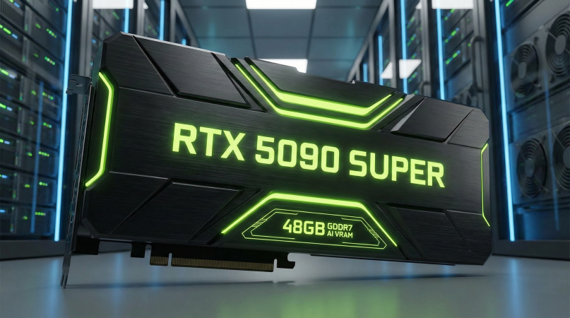 NVIDIA Phá Băng CES 2026 Lộ diện RTX 5090 SUPER với 48GB VRAM - Chén Thánh Cho Dân Chạy AI Local.png