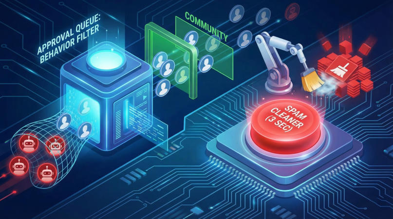 Dọn dẹp rác trong 3 giây Tối ưu hóa công cụ Spam Cleaner và Bộ lọc kiểm duyệt dựa trên hành vi.png